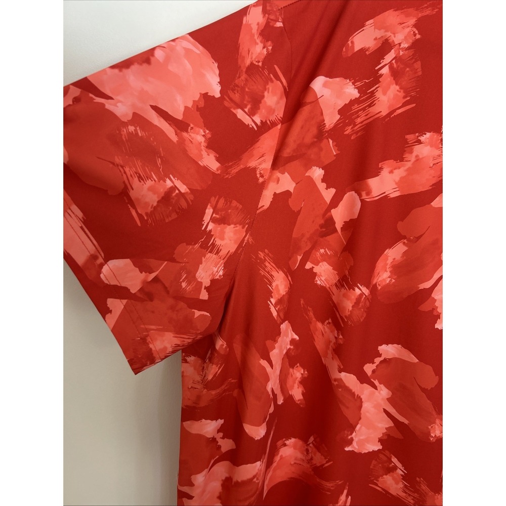 Birdie Bound Men's Polo Golf Orange Short Sleeve Shirt 3XL - Picture 4 of 7